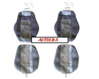 Seat covers set for  MB ACTROS, ATEGO,AXOR - N14 /seat without headrest