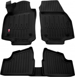 Rubber floor mat  set Opel Astra G (1998-2009)/ Astra H (2004-2009), with edges  ― AUTOERA.LV