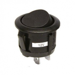 Round switch On/Off, 12V, 20A (interruptor)  ― AUTOERA.LV