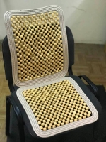 Seat cushion, wooden inserts 