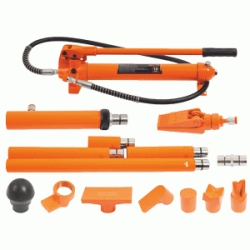 Hydraulic tie bar tool kit with hand pump ― AUTOERA.LV