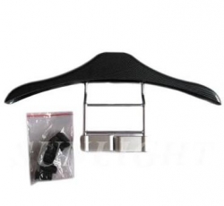 Aluminium coat hanger, black ― AUTOERA.LV
