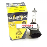 Bulb - NARVA (881), H27W, 12V  