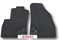 Rubber floor mats set Citroen Nemo/ Fiat Fiorino /Peugeot Bipper (2008-)