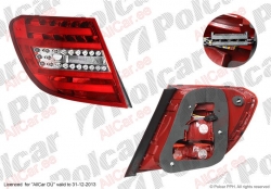 Rear tail light LED Mercedes-Benz C-class W204 (2011-2014), right side ― AUTOERA.LV