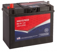 Car batteries AD 45Ah 330А (+/-) small clamps