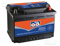Car battery AD 60Ah 540A, 12V (-/+) ― AUTOERA.LV