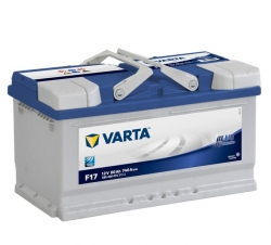 Car bettery - Varta BLUE 80Ah, 740A, 12V ― AUTOERA.LV