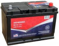 Car battery -  AD 95Ah 830A, 12V (-/+)