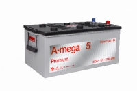 Авто аккумулятор  - AMEGA (Premium 5) 230Ah, 1300A, 12В