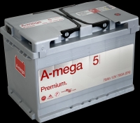 Car battery - A-MEGA PREMIUM 78Ah, 760A, 12V