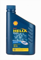 Synthetic motor oil Shell Helix Diesel Plus VA SAE 5w30, 1L