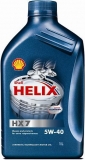 Синтетическое масло Shell Plus HX7 5W40, 1Л