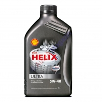 Синтетическое моторное масло  - Shell Helix Ultra 5w40, 1Л