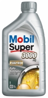 Синтетическое масло  -  Mobil 5W40 SUPER 3000, 1Л