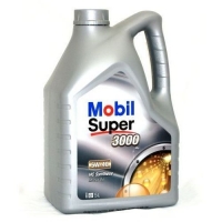 Synthetic engine oil - Mobil SUPER 3000 5W40, 5L 