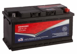 Car acid battery - AD 100Ah 830A, 12V ― AUTOERA.LV