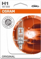 Pamatluktura spuldze - OSRAM ORIGINAL H1 55W, 12V