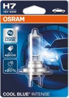 Лампы головного света - H7 Osram Cool Blue Intense (4200K) +20%, 55W, 12V