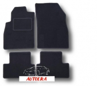 Textile floor mat set Opel Astra J (2010-2018)