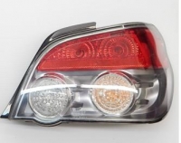 Aizmugures lukturis Subaru Impreza (2005-2007), lab.puse , hromēta apmale