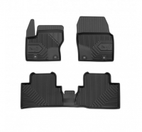 Rubber floor mats set for Ford Grand C-Max (2010-2016), with deep edges
