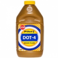 Синетитическая тормозная жидкость - PILOT DOT4, 1кг.