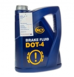 Synthetic brake fluid SCT DOT4, 5L ― AUTOERA.LV