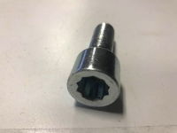 Disc screw for aluminum rims