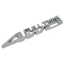 Chromed 3D emblem - Full Time 4WD ― AUTOERA.LV