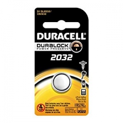 Батарейка для пульта - Duracell CR2032, 3В ― AUTOERA.LV