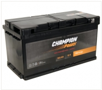 Car battery - CHAMPION POWER 100Ah, 750A, 12V