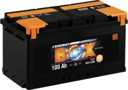 Car battery - BOX ENERGY 100Ah, 830A, 12V ― AUTOERA.LV