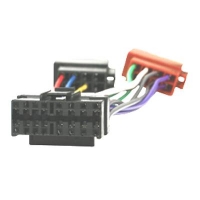 Adapter from JVC (16pin) car radio to EURO connector
