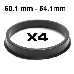 Centrējošs gredzens alumīnija diskiem 60.1mm ->54.1mm ― AUTOERA.LV