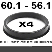 Центрирующее кольцо для алюминиевых дисков 60.1mm ->56.1мм