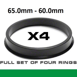 Центрующее кольцо для алюминиевых дисков 65.0mm ->60.0mm ― AUTOERA.LV