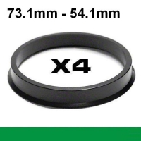 Wheel hub centring ring 73.1mm ->54.1mm