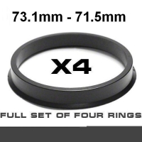 Центрирующее кольцо для алюминиевых дисков /⌀73.1mm ->⌀71.5mm