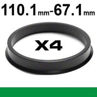 Центрирующее кольцо для алюминиевых дисков 110.1mm - 67.1мм