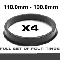 Центрирующее кольцо для алюминиевых дисков /⌀110.0mm ->⌀100.0mm