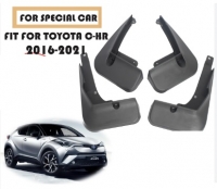 Front and rear mud flaps set Toyota CHR (2016-2021) 