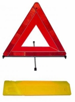 Emergency triangle (in plastic package)