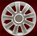 Wheel cover set  - Flash Silver/Grey, 14"
