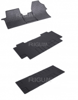 Rubber floor mats set for Toyota ProAce Verso (2021-2028)