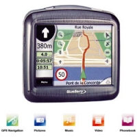 Auto navigācija - BlueBerry GPS35G 3.5"