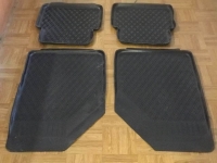 Rubber mats set, universal  