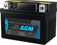 Moto akumulātors - Intact AGM (ar elektrolītu)  6A, 12V