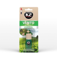 Gaisa atsvaidzinātājs/smāržas K2 Vento - Green Tea, 8ml.  