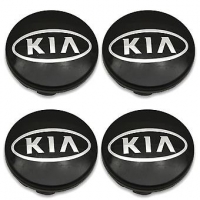 Discs inserts/caps set  - KIA, 4x58mm
